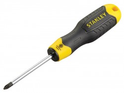 Stanley Tools Cushion Grip Screwdriver Pozi PZ1 x 75mm