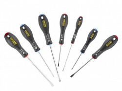 Stanley Tools FatMax Screwdriver Parallel/Flared/Pozi Set of 7