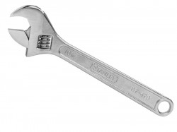 Stanley Tools Chrome Adjustable Wrench 250mm (10in)