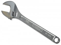 Stanley Tools Chrome Adjustable Wrench 300mm (12in)