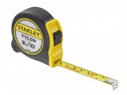 STANLEY Tylon Pocket Tape 3m/10ft (Width 13mm) Loose