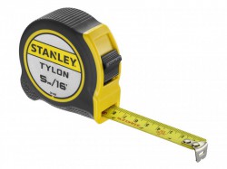 STANLEY Tylon Pocket Tape 5m/16ft (Width 19mm) Loose