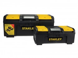 STANLEY One Touch DIY Toolbox 2 Pack 1 x 41cm (16in) & 1 x 60cm (24in)