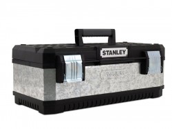 Stanley Tools Galvanised Metal Tool Box 23in
