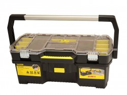 Stanley Toolbox With Tote Tray Organiser 61cm (24 in)