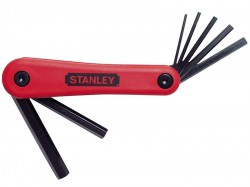 Stanley Tools Hexagon Key Folding Set of 7 Metric (2.5-10mm)