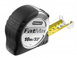 Stanley Tools FatMax Tape Measure 10m/33ft (Width 32mm)
