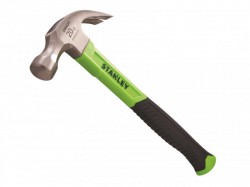 STANLEY� Hand Tools Fibreglass Hi-Vis Claw Hammer 567g (20oz)