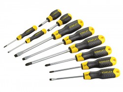 Stanley Tools Cushion Grip Flared/Phillips Screwdriver Set of 10