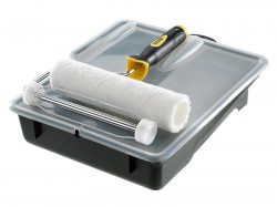 Stanley Tools Microfibre Roller Set 230 x 38mm (9 x 1.1/2in)