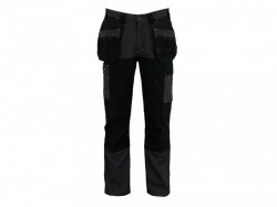 STANLEY� Clothing Dixon Slim Fit Trousers Grey/Black Waist 32in Leg R