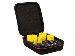 Starrett KDC06021 Deep Cut Bi Metal General Purpose Holesaw Kit 8 Piece