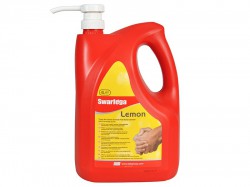 Swarfega Lemon Hand Cleaner Pump Top Bottle 4 Litre