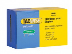 Tacwise 140 Galvanised Staples 8mm (Pack 5000)