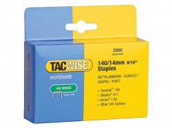 Tacwise 140 Heavy-Duty Staples 14mm (Type T50, G) Pack 2000