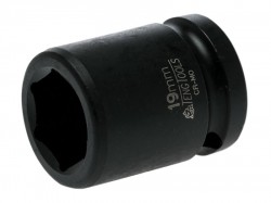 Teng Impact Socket Hexagon 6-Point 1/2in Drive 19mm