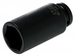 Teng Deep Impact Socket Hexagon 6 Point 1/2in Drive 27mm