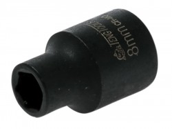 Teng Impact Socket Hexagon 6 Point 3/8in Drive 8mm