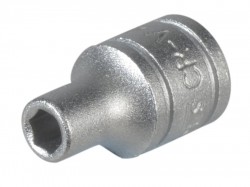 Teng Hexagon Socket 6 Point Regular AF 1/4in Drive 9/32in