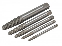 Teng SE05 Screw Extractor Set 5 Piece