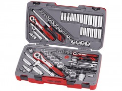 Teng TM111 Tool Set of 111 Metric & AF 1/4, 3/8, 1/2in Drive