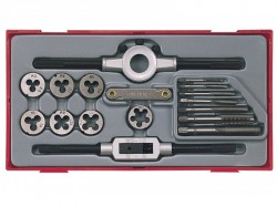 Teng TTTD17 17 Piece Rethreading Tap & Die Set