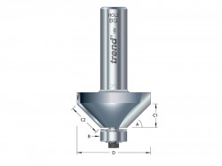 Trend 46/38 x 1/2 TCT Bearing Guided Chamfer 45 51.5 x 19mm