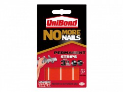 Unibond No More Nails Permanent Pads 19mm x 40mm (Pack of 10)