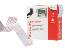 VELCRO Brand VELCRO Brand Stick On Tape 20mm x 10m White