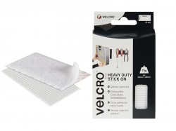 VELCRO Brand VELCRO Brand Heavy-Duty Stick On Strips (2) 50 x100mm White