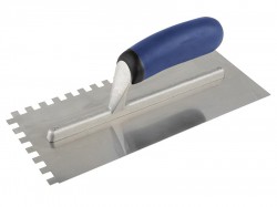 Vitrex Professional Notched Adhesive Trowel 8mm Stainless Steel 11in x 4.1/2in