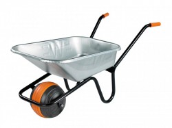 Walsall 90L Galvanised Wheelbarrow - Duraball