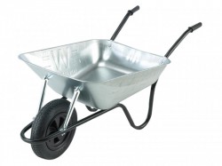 Walsall 85L Galvanised Easi-Load Builders Wheelbarrow