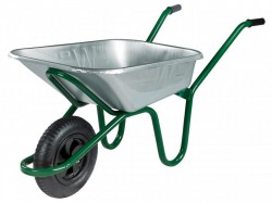 Walsall 90L Galvanised Heavy-Duty Endurance Wheelbarrow