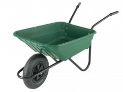 Walsall 90L Green Polypropylene Barrows Min Quantity of 15 Mixed Only