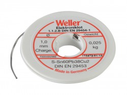 Weller EL60/40-25 Electronic Solder Resin Core 25g