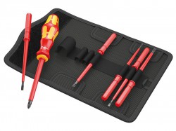 Wera Kraftform VDE Kompakt Screwdriver Set - Interchangable 7 Piece