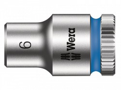 Wera Zyklop Socket 1/4in Drive 6mm