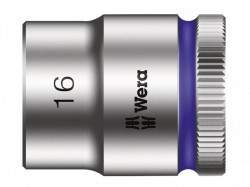 Wera Zyklop Socket 3/8in Drive 16mm