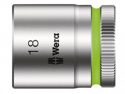 Wera Zyklop Socket 3/8in Drive 18mm