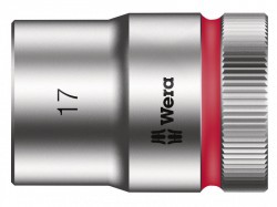 Wera Zyklop Socket 1/2in Drive 17mm