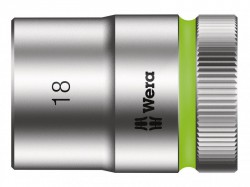 Wera Zyklop Socket 1/2in Drive 18mm