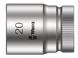 Wera Zyklop Socket 1/2in Drive 20mm