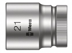 Wera Zyklop Socket 1/2in Drive 21mm