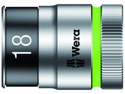 Wera 8790 HMC HF Zyklop Bolt Holding Socket 1/2in Drive x 18mm Hex