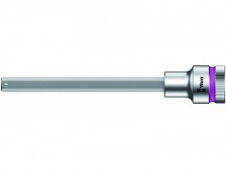 Wera 8740 C HF Zyklop In-Hex Screw Hold Socket 1/2in Drive, SW 8 x 140mm