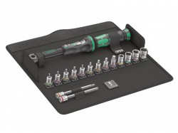 Wera Bicycle Set Torque 1 Click-Torque Adjustable Wrench Set, 16 Piece