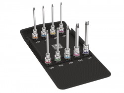 Wera 8767 C TORX HF 3 Zyklop Bit-Socket Set of 9 Metric 1/2in Drive