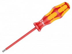 Wera Kraftform 160 VDE Insulated Screwdriver Slotted Tip 2.5 mm