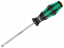 Wera Kraftform 334 Screwdriver Flared Slotted Tip 6mm x 125mm